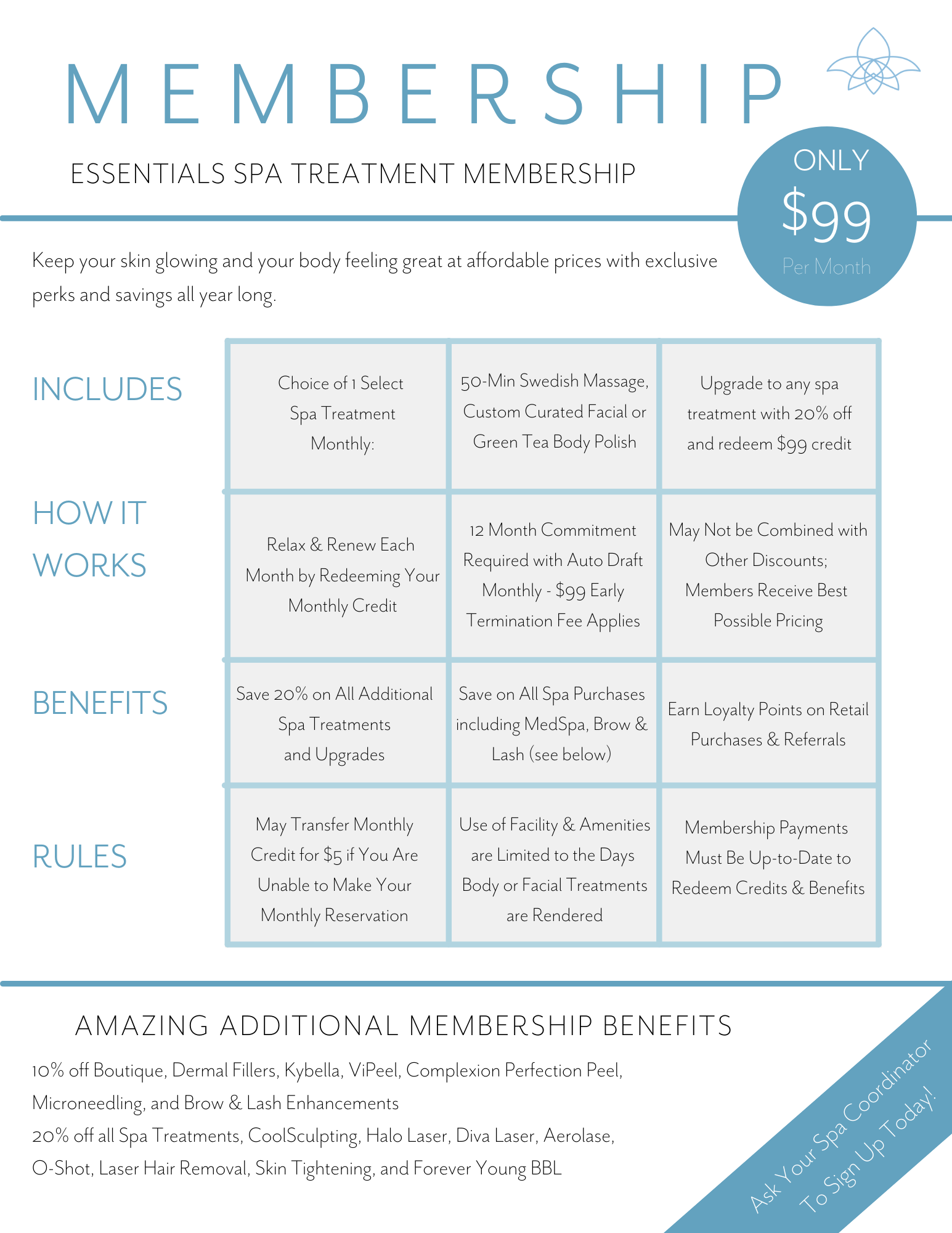 Essentials Med Spa Membership In Vero Beach FL White Orchid Spa