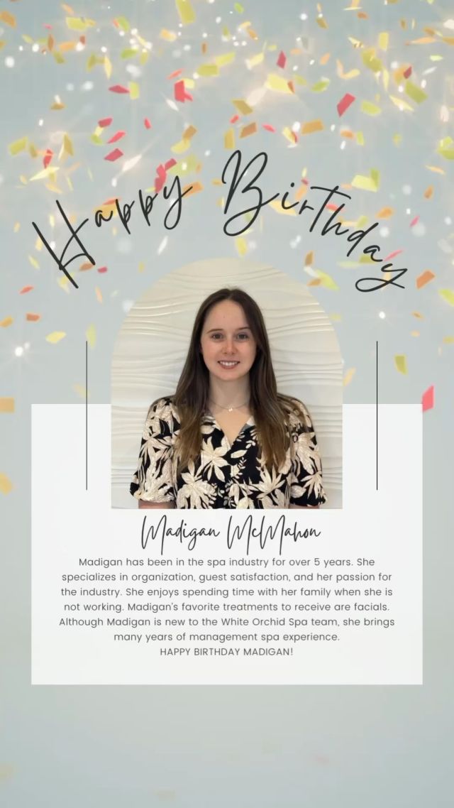 Happy Birthday Madigan 🎂🎉

Madigan is one of our wonderful assistant managers! Her years of experience in the industry is a wonderful addition to our team, we are grateful to have her! We hope you enjoy your day Madigan! 🥰